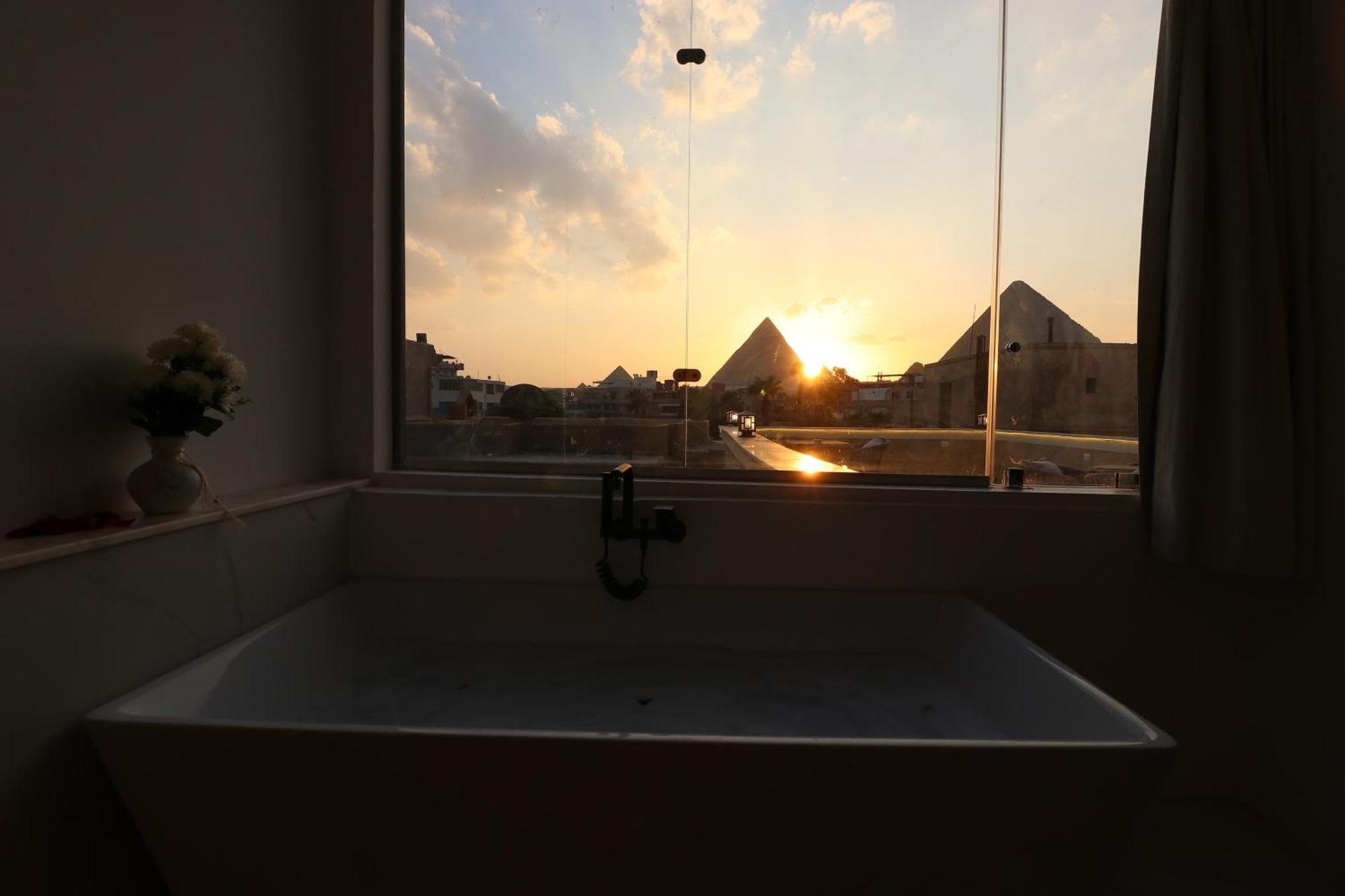 West Pyramids Hotel Kafret el-Gabal Esterno foto